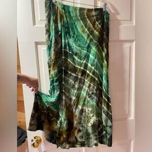Katya Moon Dyes Wrap Tie Dye Skirt